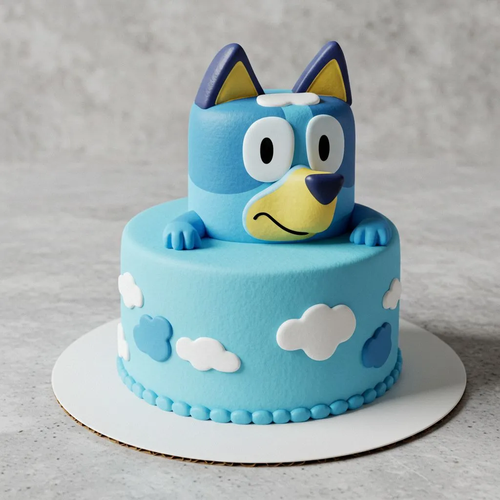 Bluey Cake