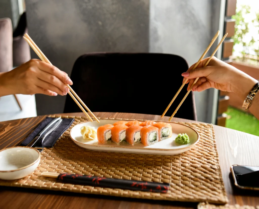 Sushi Order Topped with Salmon NYT