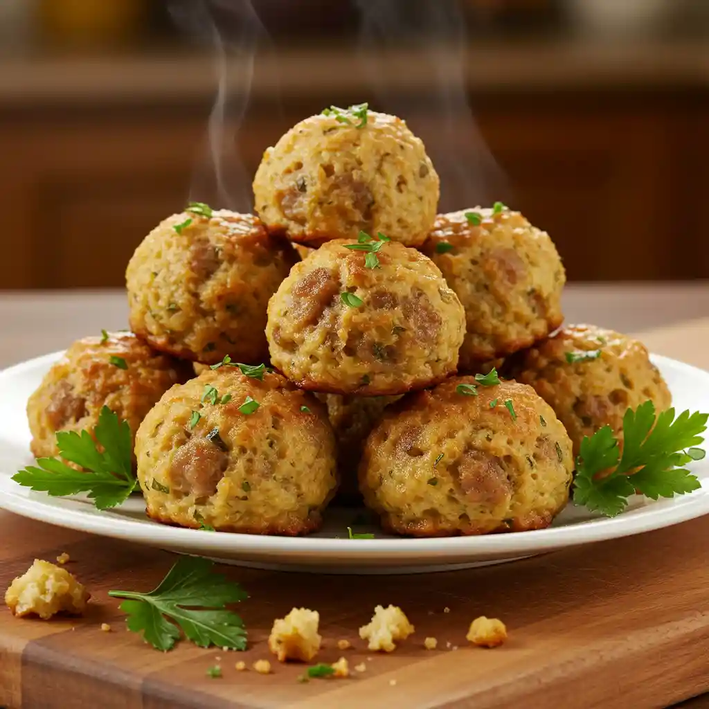 Bisquick Sausage Balls